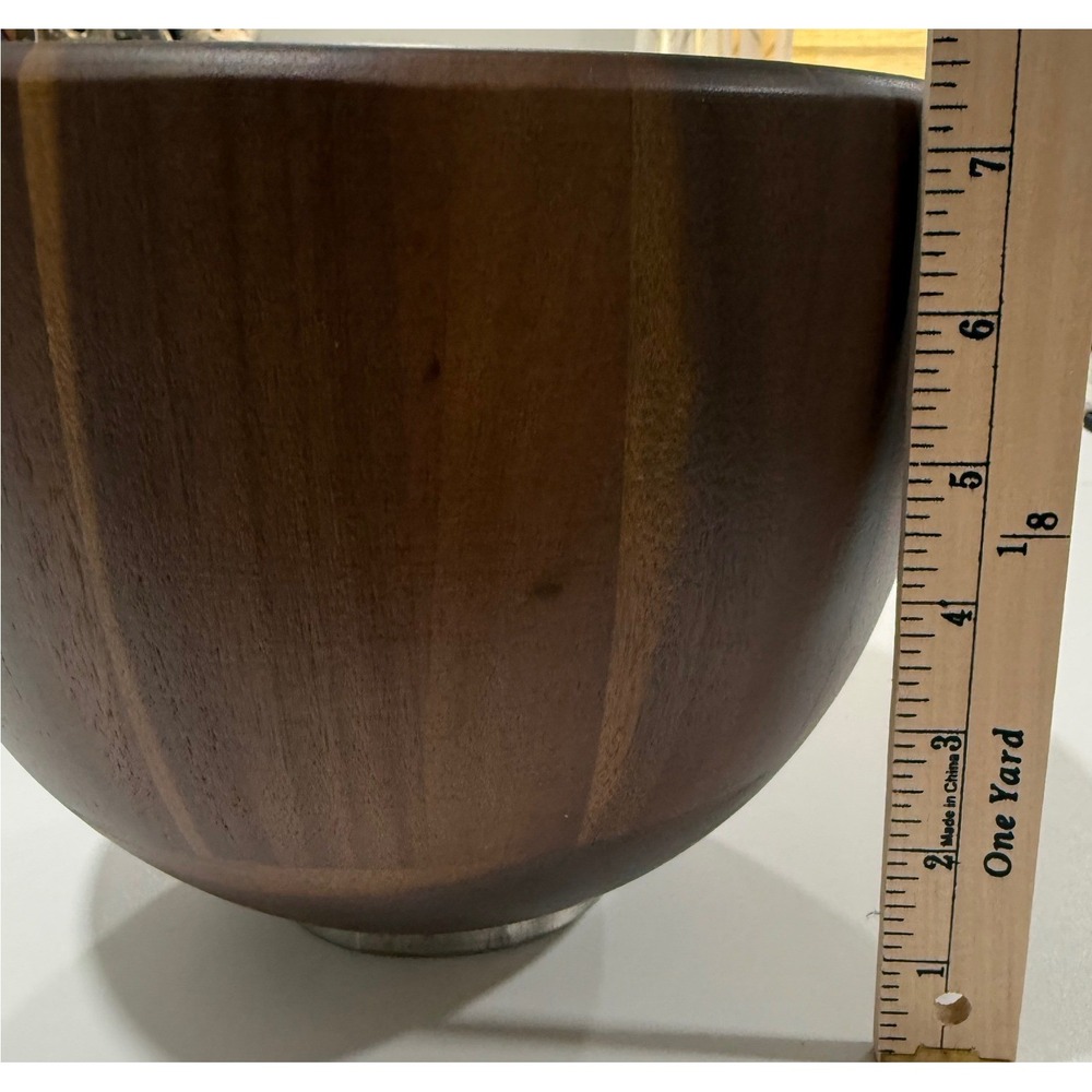 SpaceAid Acacia Wood Mixing Bowl for 4.5 & 5 QT Tilt-Head Stand Mixers NEW V18 - Picture 7 of 8